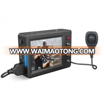 High Quality CCD Video Camera with 2.5 inch LCD FULL HD 1080P Mini DVR Camera Reporter Camera(DW007)